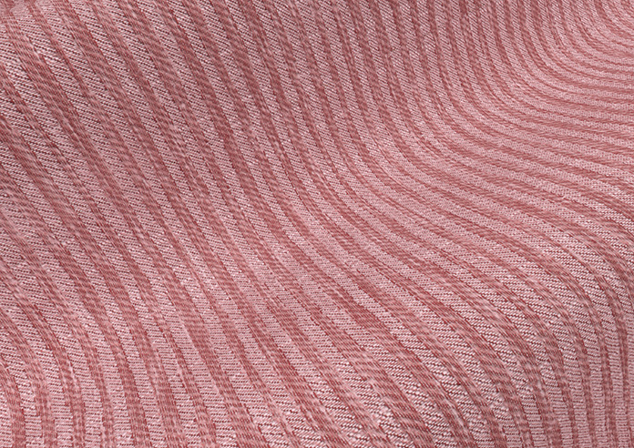 Quay Stripes, Dusky Pink - Roman Blind - Image 4